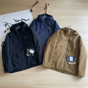 Designer High Quality Archaeopteryx Windproof Jacket Blue Gore-Tex Cotton Down Nylon Winter