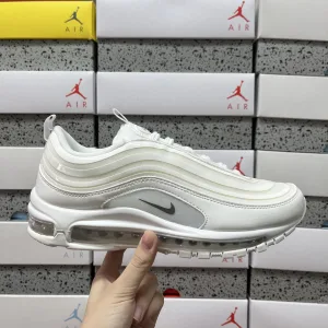Super Clone Nike Air Max 97 Red Cushion Embroidery Cushioning