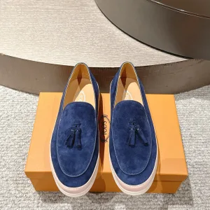 Designer Todes Cowhide Loafers