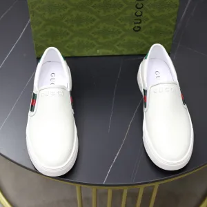 Aaa 1:1 Gucci Cowhide Sneakers