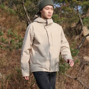 Luxury Designer Archaeopteryx Cotton-Padded Coat Green Gore-Tex Cotton Nylon