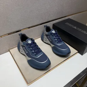 Luxury Armani Casual Shoes Color Mesh