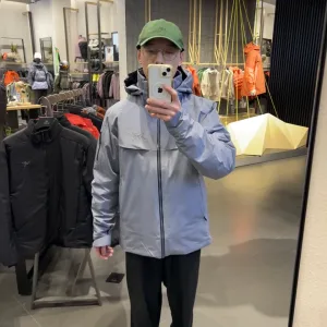 Designer Super Clone Archaeopteryx Jackets Red Gore-Tex Goose Down Nylon Mesh Fabric Winter Hidden Pocket