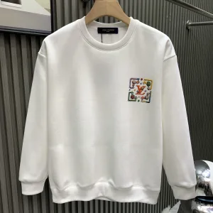 Reps Louis Vuitton Hoodies Ash Cotton Silk Fleece Autumn Winter