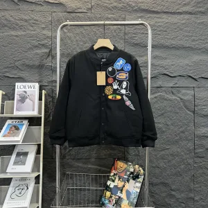 Reps AAA Stussy Outerwear Red Cotton Twill Streetwear Spring Autumn Embroidery