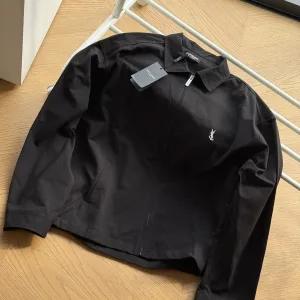Designer High Quality Saint Laurent Coat Red Cotton Pure