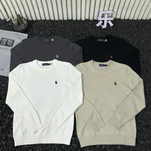Super Clone Luxury Ralph Lauren Long-Sleeved Shirts Red Eva Light Business Winter Four Seasons Embroidery