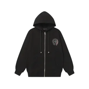 AAA Chrome Hearts Coat Red Cotton Pure