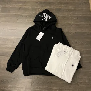 Luxury Calvin Klein Hoodie Red Cotton Pure