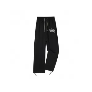 AAA Stussy Casual Pants Ash Fleece Suitable For All Body Types Winter