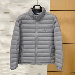 Luxury High Quality Prada Coats White Duck Down