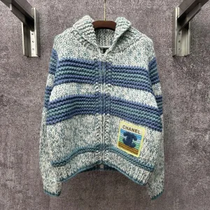 AAA Super Clone Chanel Cardigan Red Wool Winter