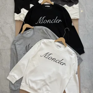 AAA Luxury Moncler Hoodie Ash Cotton Soft And Gentle Spring Autumn Winter Crisp Silhouette
