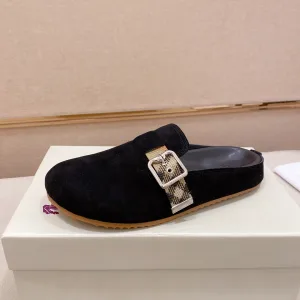 Luxury Burberry Calfskin Sandals