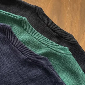 High Quality Lacoste Sweater Red Wool Clean And Neat Simple Style Autumn Winter Embroidery