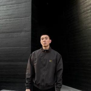 AAA Carhartt Outerwear Red Wool Down Fine Winter Crisp Silhouette Patch Side Pockets