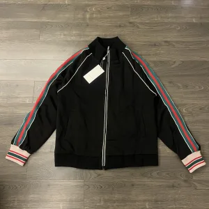 AAA Super Clone Gucci Coat Red Cotton Pure Jacquard Embroidered Fabric Exquisite Tailoring Embroidery Plastisol Printing