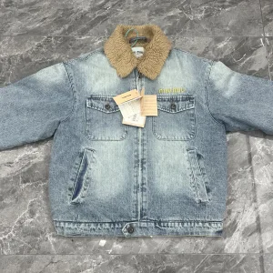 High Quality Prada Outerwear Red Wool Denim