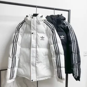 Reps Adidas Coat Red Cotton Down Winter