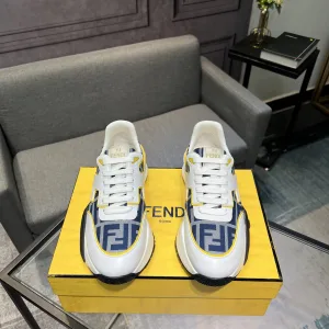Designer Fendi Leather Casual Shoes