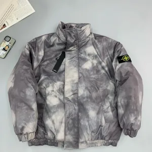 High Quality Luxury Stone Island Outerwear Color Cotton Down Patch