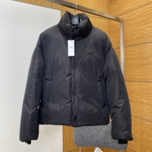 High Quality AAA Ami Down Jacket Red Polyester Fiber