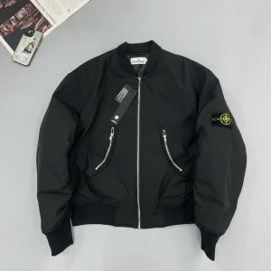 Reps AAA Stone Island Outerwear Red Cotton Down Street Style Winter