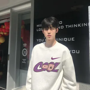 Luxury Reps Nike T-Shirts Ash Cotton Pure Fleece Fabric
