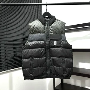 High Quality AAA Coach Vest Ash Feather Goose Down Duck Polyester