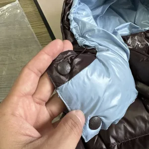 Super Clone Moncler Down Jackets Red Feather Goose Nylon