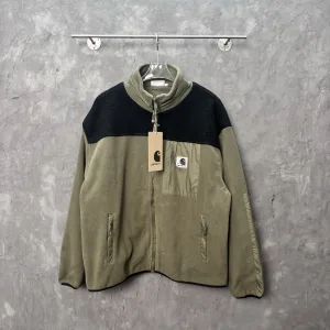 AAA High Quality Carhartt Outerwear Red Eva Polyester Nylon Fiber Fleece Mesh Fabric Spring Autumn Winter And Early Late Patch Zippered Pocket