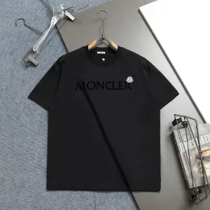 Reps Moncler Short-Sleeved T-Shirt Ash Cotton Pure Spring Early 3D Logo