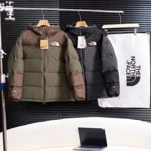 Super Clone The North Face Outerwear Red Goose Down Nylon Winter Zippered Pocket