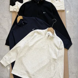Super Clone High Quality Nike Long-Sleeved Red Cotton Pure Multiple Colors Available Sophistication Autumn Winter And