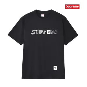 Luxury Supreme Short-Sleeved Shirts Red Cotton Combed