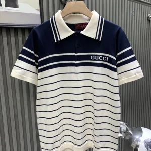 Luxury Gucci Short Sleeves Red Cotton Simple And Versatile