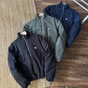 Reps Coach Outerwear Red Jacquard Relaxed Fit Sophistication Autumn Winter