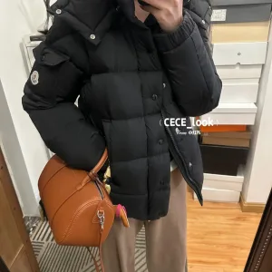 Designer High Quality Monk Down Jacket Red Goose Nylon Zippered Pocket