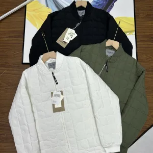 High Quality Carhartt Coat Green Cotton Polyester Nylon