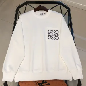 Designer Loewe Sweatshirt Red Autumn Winter