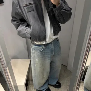 Super Clone AAA Acne Studios Long-Sleeved Shirt Ash