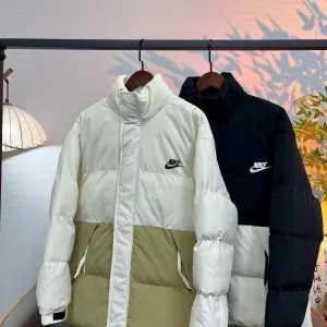 Luxury High Quality Nike Outerwear Red Cotton Easy To Match