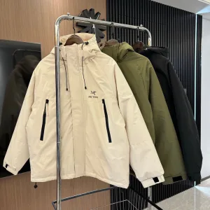 AAA Designer Archaeopteryx Cotton-Padded Coat Green Cotton Xinjiang Down Polyester Fiber Fleece