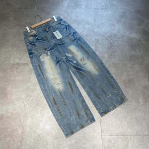 Reps Super Clone Balenciaga Trousers Blue