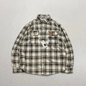 Super Clone Carhartt Shirts Red Corduroy