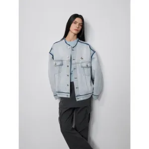 Super Clone Calvin Klein Outerwear Red Denim Designer Style