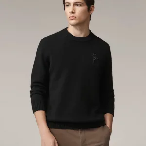 Luxury Reps Haggis Sweater Red Cotton Autumn Winter And