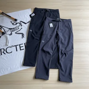High Quality Reps Archaeopteryx Casual Trousers Red Fleece Suitable For All Body Types Simple Style Autumn Winter Side Pockets