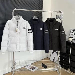 Super Clone North Outerwear Red Cotton Down Fleece Street Style Winter