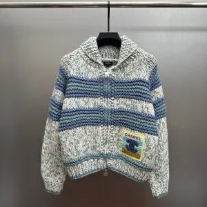 Designer AAA Chanel Cardigan Red Wool Winter